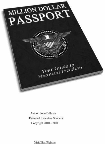 Product picture Million Dollar Passport